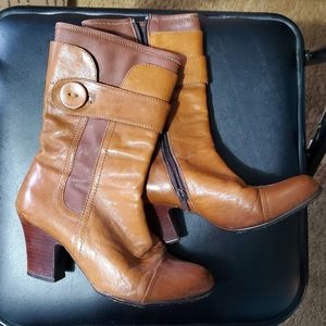 Handcrafted Soft Leather Boots Size 6 by Born